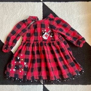 Buffalo Plaid Rockstar Dress